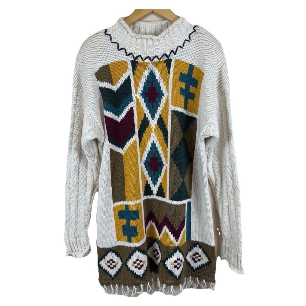 Tapestries by Jamie Delaney Women’s M Vintage Tribal Southwestern Sweater
